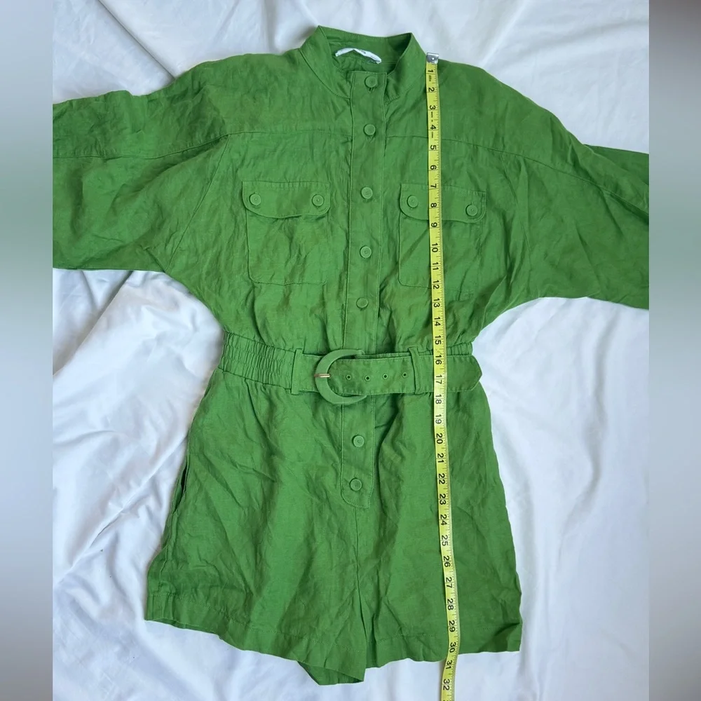 Super cute MANGO Women's Linen Jumpsuit size XS